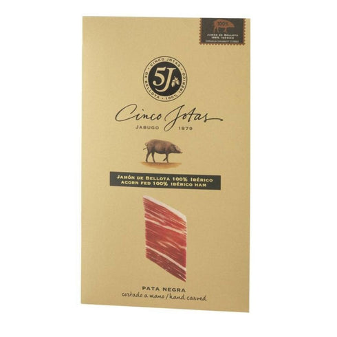 5 Jotas Pata Negra Schinken handgeschnitten 80g