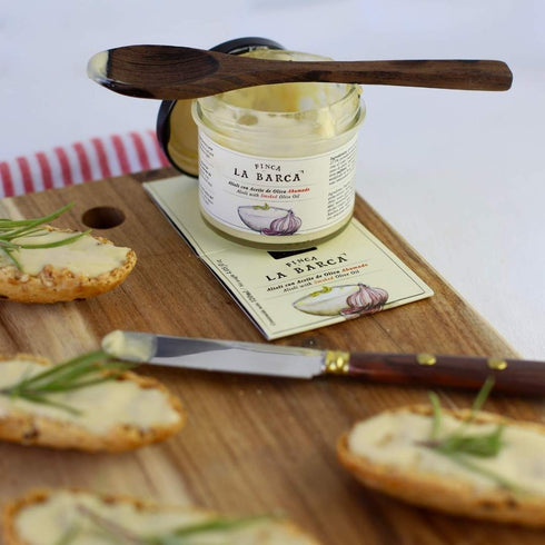 Aioli Sauce mit geräuchertem Olivenöl 120ml