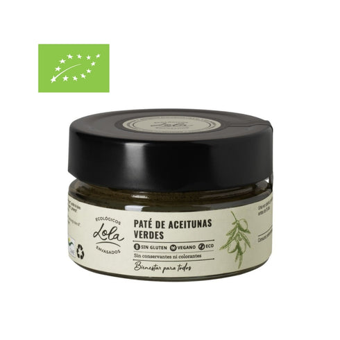 Paté Ecológico de Aceitunas Verdes 120g