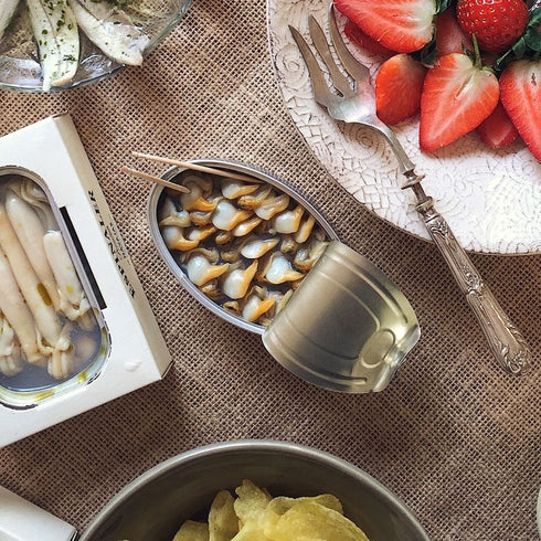 Premium Natural Cockles from Galician Estuaries 25/30 118g