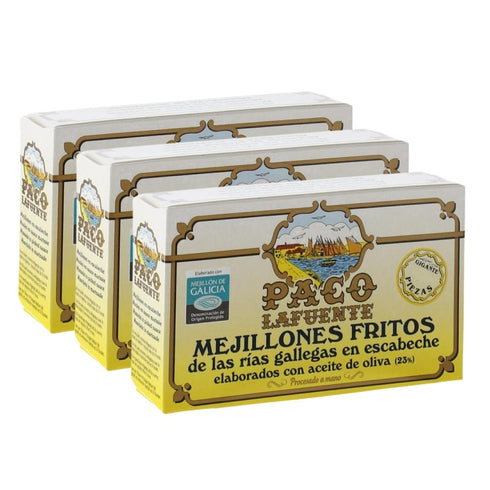 Mejillones de las Rías en escabeche 12/14 115g