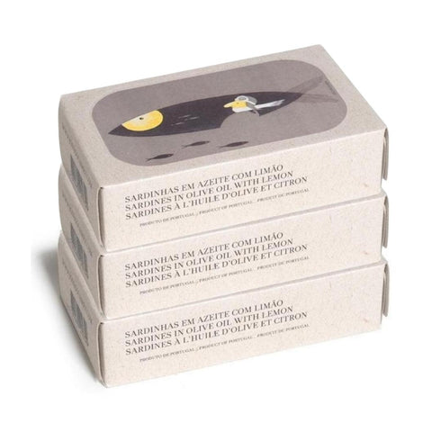 Sardinas en Aceite de Oliva con Limón 125g