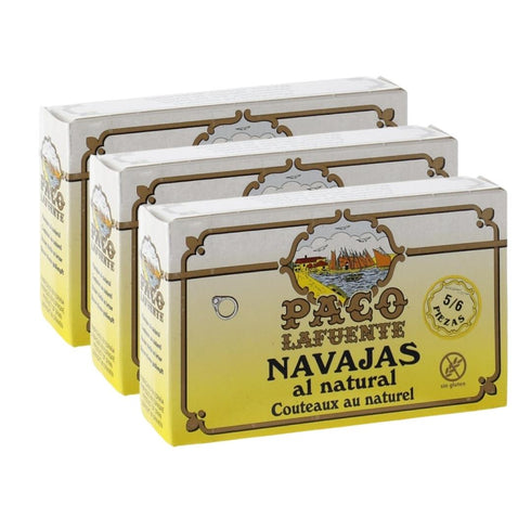 Schwertmuscheln in eigenem Saft 5/6 115g